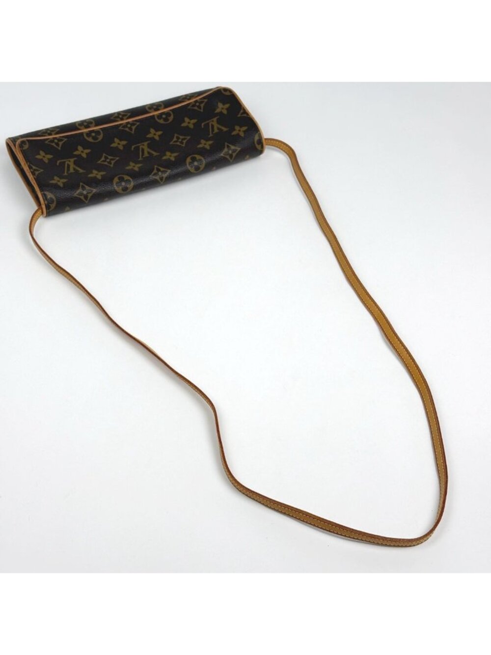 Louis Vuitton Pochette Twin GM Clutch 2-Way Shoulder Bag Monogram Brown - Picture 7 of 11